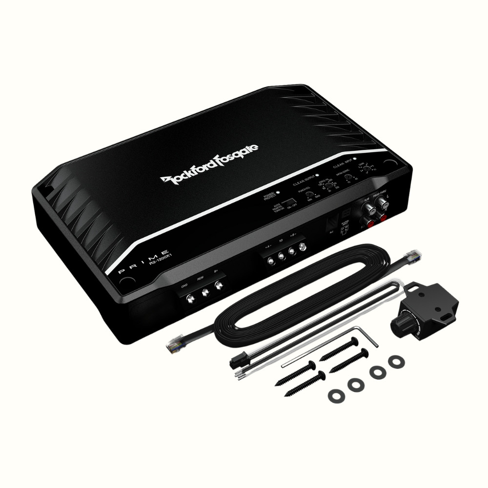 Rockford Fosgate R2-1200X1 Prime Series mono subwoofer amplifier